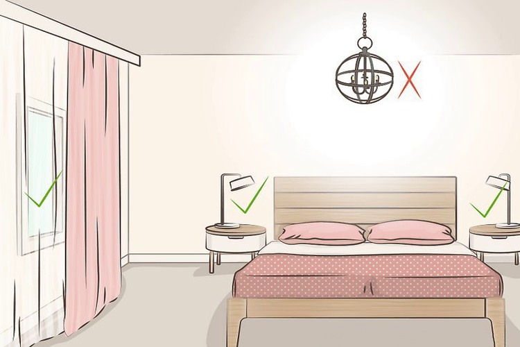 نور پردازی مناسب برای فنگ شویی اتاق خواب