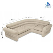 کاناپه بادی اینتکس چهار نفره مدل ال کد 68575